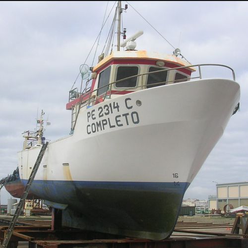 Barco profissional barco de pesca polivalente - POLYVALENT 14 - Estaleiros Navais de Peniche - com motor de centro / em PRFV