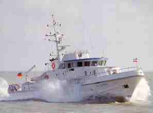 Navio-patrulha - FA Eider - Hitzler Werft