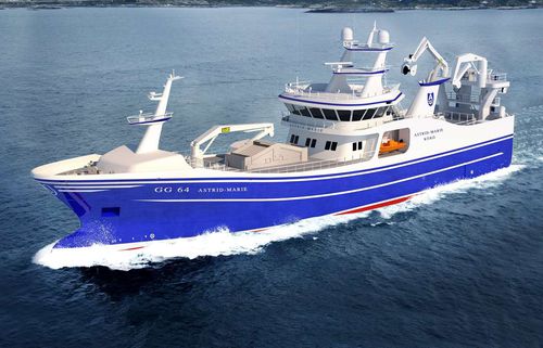 Navio de pesca profissional de arrasto - ASTRID-MARIE - Karstensens Shipyard Ltd. - DNV-GL