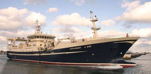 Navio de pesca profissional de arrasto - GITTE HENNING - Karstensens Shipyard Ltd.