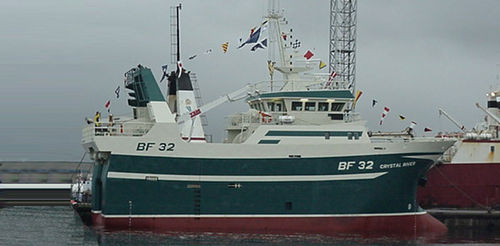 Navio de pesca profissional de arrasto - CRYSTAL RIVER - Karstensens Shipyard Ltd.