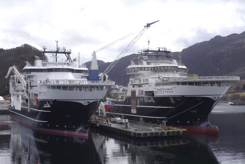 Navio de apoio offshore para a construção - GRAND CANYON III - Kleven Maritime AS