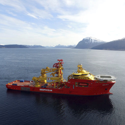 Navio de apoio offshore para a construção - EDDA FREYA - Kleven Maritime AS