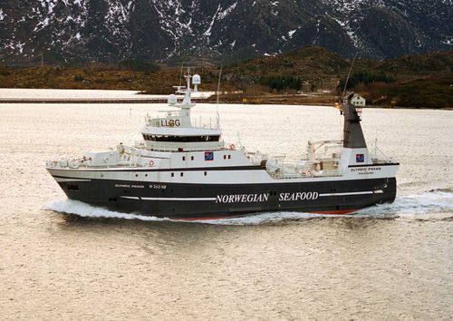 Navio de pesca profissional de arrasto - OLYMPIC PRAWN - Kleven Maritime AS