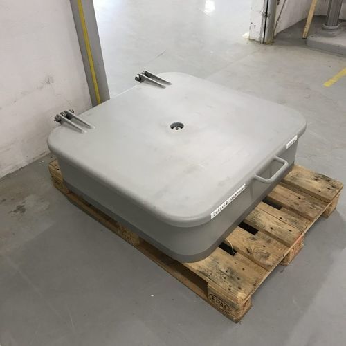 Gaiuta para navio - WRH-S S3 - Libra-Plast AS - quadrada / de abrir / com uma trava interna