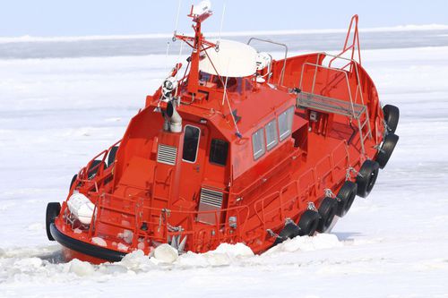 Barco profissional barco para transporte de pilotos - L-144 - UKI Workboat - com motor de centro / em aço