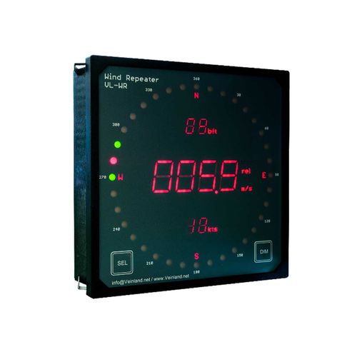 Display para barco - VL-LCR  - VEINLAND - para navio / de cata-vento / anemômetro
