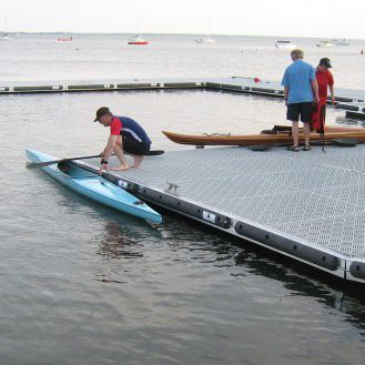 Píer flutuante - Structurmarine - de atracação / para marina / para barco de remo
