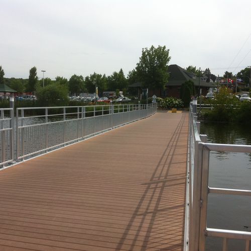 Trapiche flutuante - Pont Flottants - Structurmarine