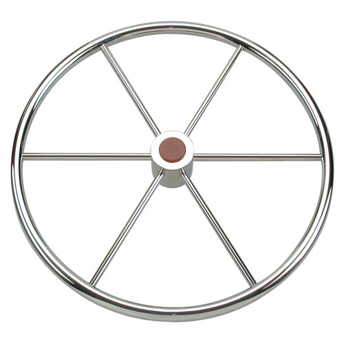 Roda de leme para veleiro - T5 series - SAVORETTI ARMANDO & C. s.n.c. - em aço inoxidável / tradicional