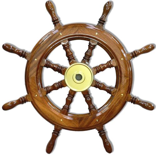 Roda de leme para veleiro - T2 series - SAVORETTI ARMANDO & C. s.n.c. - em mogno / tradicional