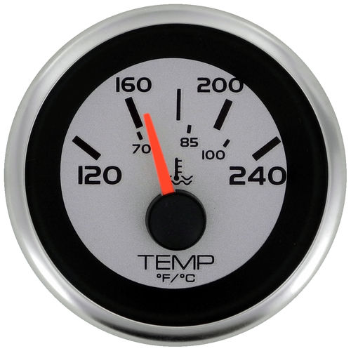 Indicador para barco - Argent - Veethree Electronics and Marine LLC - de temperatura da água / analógico / para motor