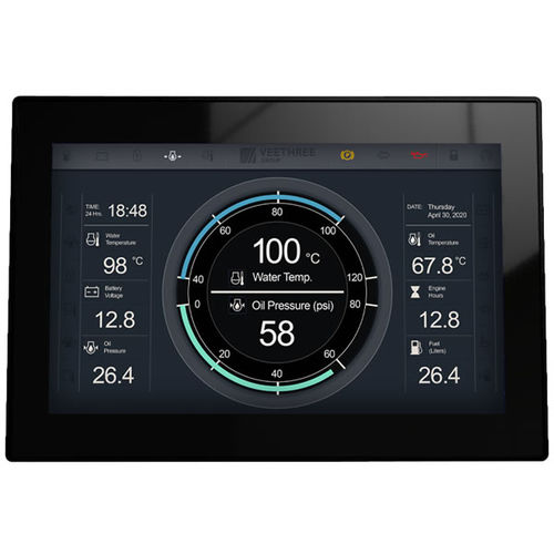 Display para barco - T7i - Veethree Electronics and Marine LLC - multifuncional / digital
