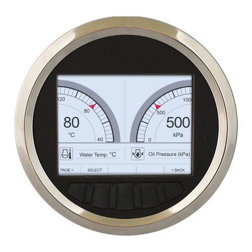 Indicador para barco - R3s UEM - Veethree Electronics and Marine LLC - de nível / de trim / de rumo