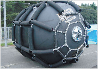 Defensa para porto - Rubber Sleeve Net - YOKOHAMA - para cais / Yokohama / Dropstitch