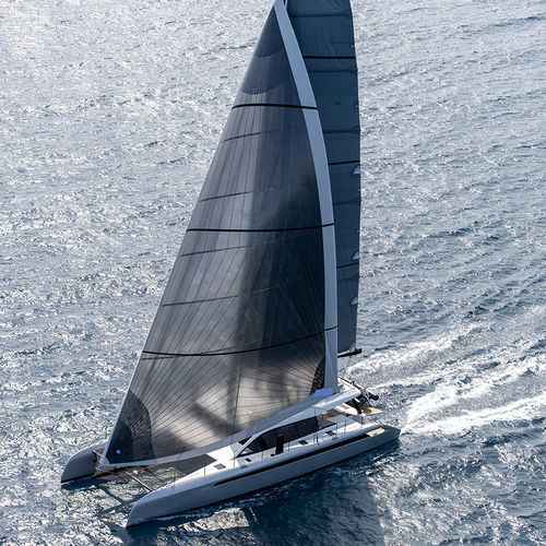 Iate à vela catamarã - 72 - Gunboat - de cruzeiro / 4 cabines / com flybridge