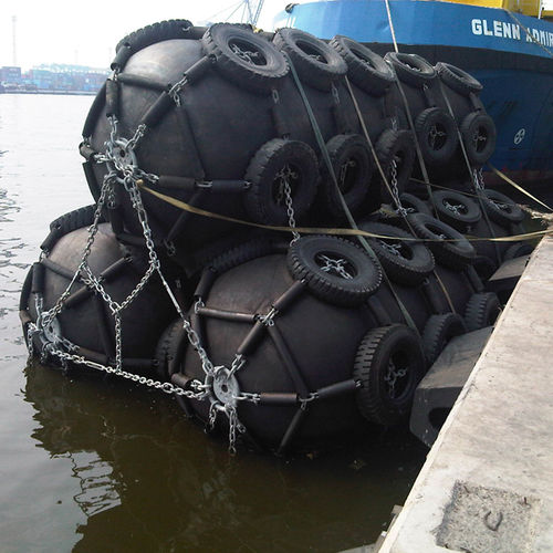 Defensa para navio - DockGuard Ltd - de píer / Yokohama / inflável