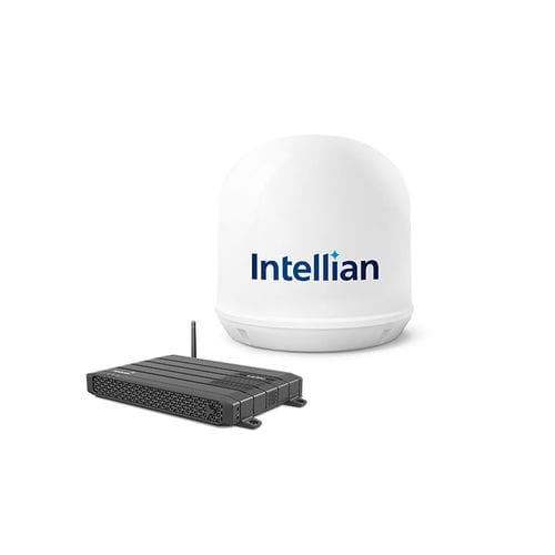Inmarsat terminal - FB250 - Intellian Technologies - para navio / FleetBroadband
