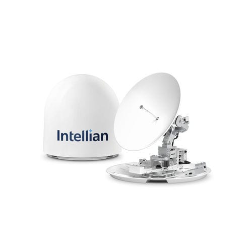 Antena Banda Ku - X150D - Intellian Technologies - de banda dupla / Banda Ka / para barco