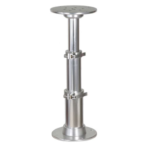 Pé de mesa ajustável - 30.3108/S.3 G F - SA.FE di Savoia Ferruccio &  C. Snc - pneumático / telescópico / em alumínio
