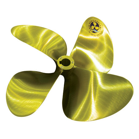 Hélice para lancha rápida - ERIS PROPELLERS - de passo fixo / com linha de eixo / 4 pás