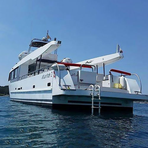 Barco profissional barco de passageiros - H30 : 18m ATLANTIDE 2 - ODC MARINE - com motor de centro / em alumínio