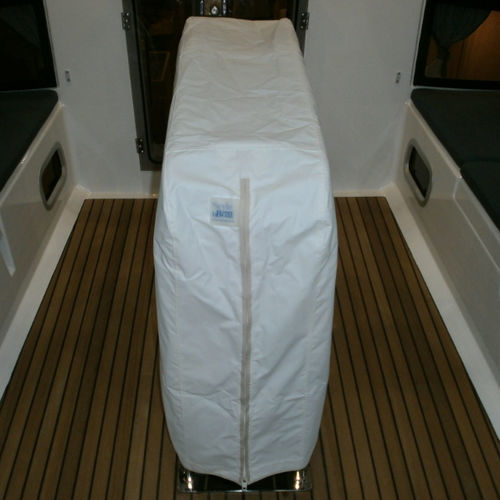Capa de proteção para veleiro - Oceanis 41.1 - TTOP Nautic - para mesa de cockpit / em PVC / cinza
