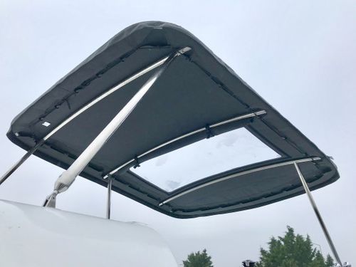 Capota para catamarã - Lagoon 40 - TTOP Nautic - para cockpit / com estrutura em aço inoxidável / em acrílico