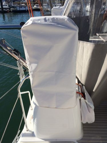 Capa de proteção para barco - Excess 11 - TTOP Nautic - para assento / em PVC / cinza