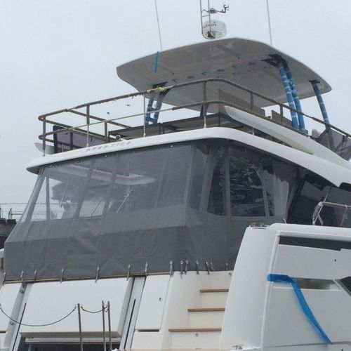 Fechamento de cockpit para barcos a motor - Prestige M48 - TTOP Nautic - para Prestige