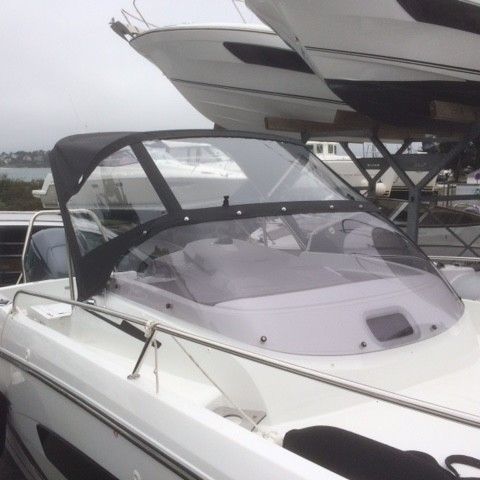Capota tipo dodger para barco - c-c-7-5-wa-s-2-t-d-c - TTOP Nautic - para cockpit / de PVC / em acrílico