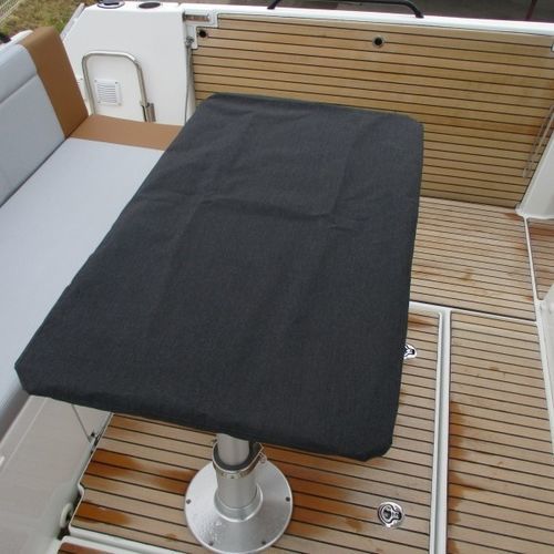 Capa de proteção para barco - Flyer 9 Space Deck - TTOP Nautic - para mesa de cockpit / em PVC / cinza