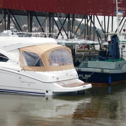 Fechamento de cockpit para barcos a motor - ant36-11-fa - TTOP Nautic - para Bénéteau