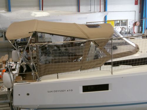 Fechamento de cockpit para veleiros - Sun Odyssey 410 - TTOP Nautic - para Jeanneau