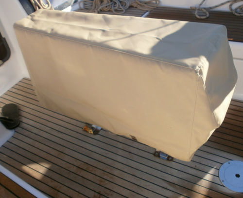 Capa de proteção para veleiro - Dufour 350-382 - TTOP Nautic - para mesa de cockpit / em PVC / cinza