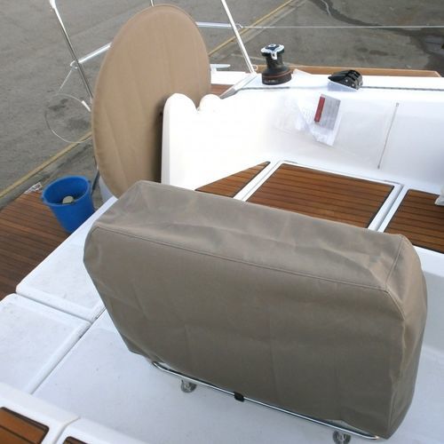 Capa de proteção para veleiro - Sun Odyssey 349 - TTOP Nautic - para cockpit / em PVC / cinza