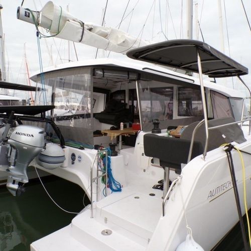 Fechamento de cockpit para veleiros - Nautitech 44 Open - TTOP Nautic - para catamarã / para Nautitech
