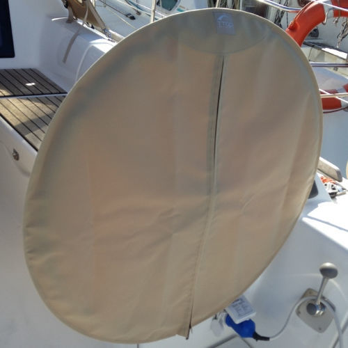 Capa de proteção para barco - STANDARD 850 - TTOP Nautic - de roda de leme / em PVC / preta