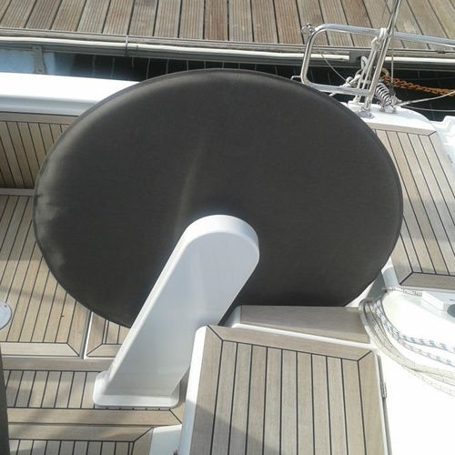 Capa de proteção para barco - STANDARD 1050 - TTOP Nautic - de roda de leme / em PVC / preta