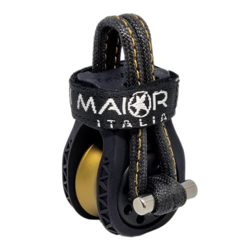 Moitão simples - X3M40SO - UBI MAIOR ITALIA - de fricção / com fixação têxtil / ø máx. corda: 10 mm
