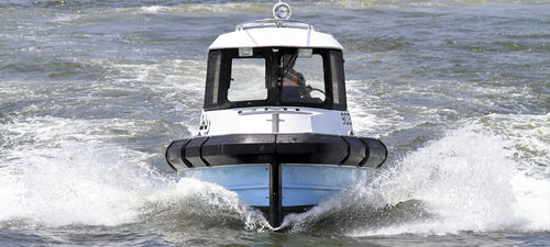 Barco profissional minirrebocador - Nano 23  - LOMOcean Design - em alumínio