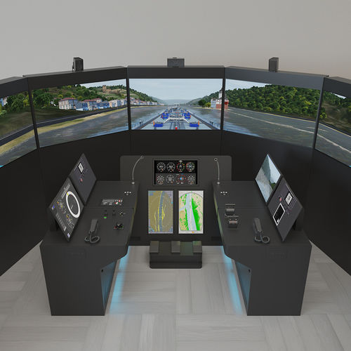Simulador para navegação interior - VSTEP Simulation - de arraste