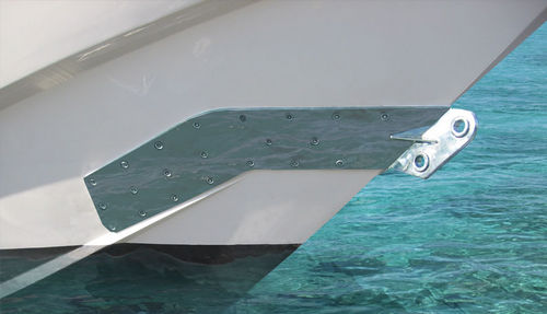 Escovém para navio - UMT MARINE LLC - em aço inoxidável / de reboque