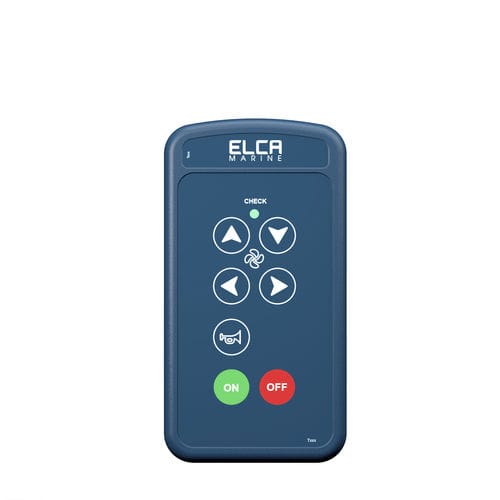 Controle remoto para pórtico - Mito Mini - ELCA Radiocomandi - para propulsor / para sistema de alarme de homem ao mar / para instrumento de navegação