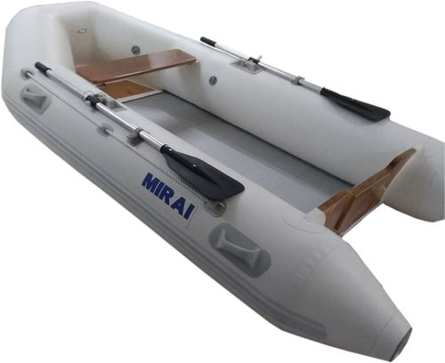 Barco inflável com motor de popa - ROLL-UP BOT 3,00 mt. - MIRAI - dobrável / máx. 4 pessoas / com piso em alumínio