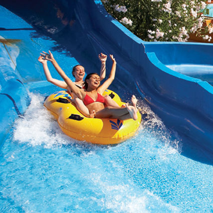 Boia para parque aquático 2 pessoas - INLINE TUBE 42"-48" - MIRAI