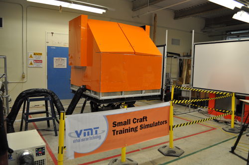 Simulador de arraste - SurvivalQuest - Lifeboat Training - Virtual Marine Technology Inc. - para bote de resgate