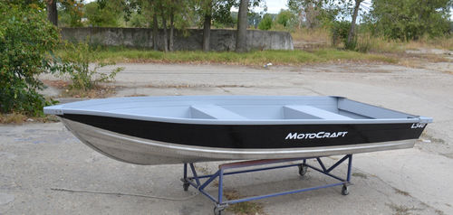 Bote com motor de popa - L340 - MOTOCRAFT BOATS SRL - open / de pesca esportiva / em alumínio