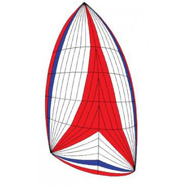 Spi assimétrico - ASY18 - Spinnaker One - para veleiro de cruzeiro / corte trirradial