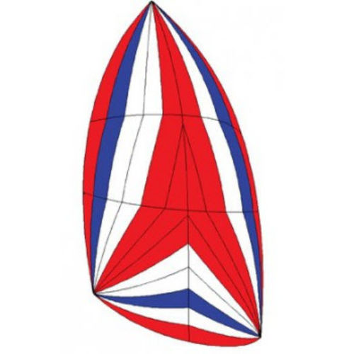 Spi assimétrico - ASY-1 - Spinnaker One - para veleiro de cruzeiro / corte trirradial / em nylon